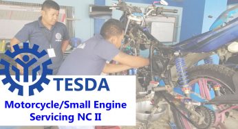 TESDA Motorcycle/Small Engine Servicing NC II