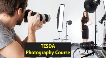 Maging Professional Photographer sa TESDA Photography Course