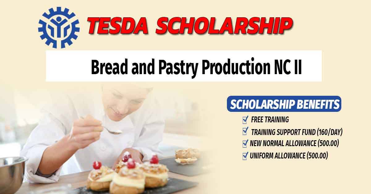 FREE TESDA Bread and Pastry Production NC II